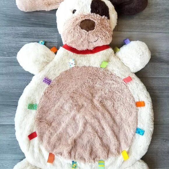 TAGGIES MARY MEYER DOG PLUSH "BUDDY" BABY FLOOR PLAY MAT LARGE 32" x 23" RETIRED - Picture 2 of 10